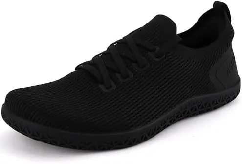 asitvo women barefoot zero drop wide size 8 walking iron black 39